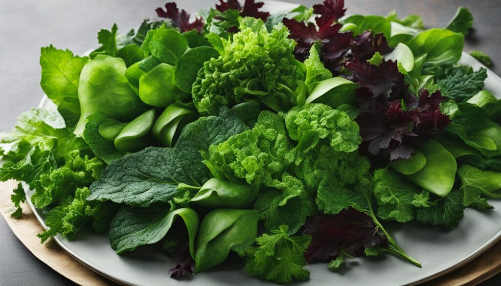 leafy greens rich in magnesium