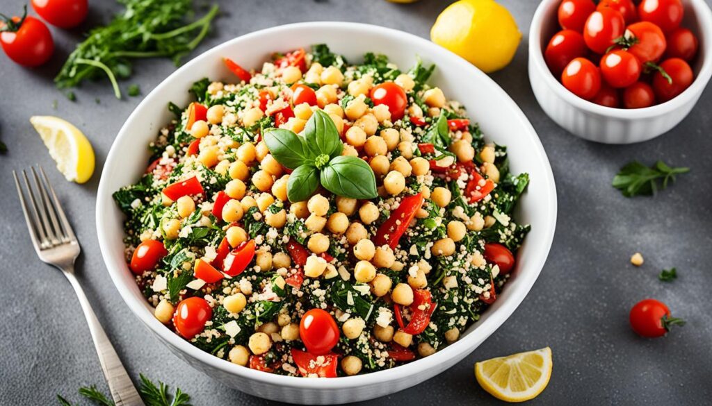 Quinoa and Chickpea Salad