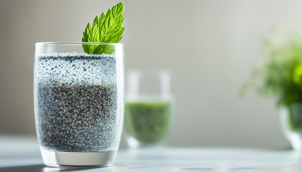 chia seed water