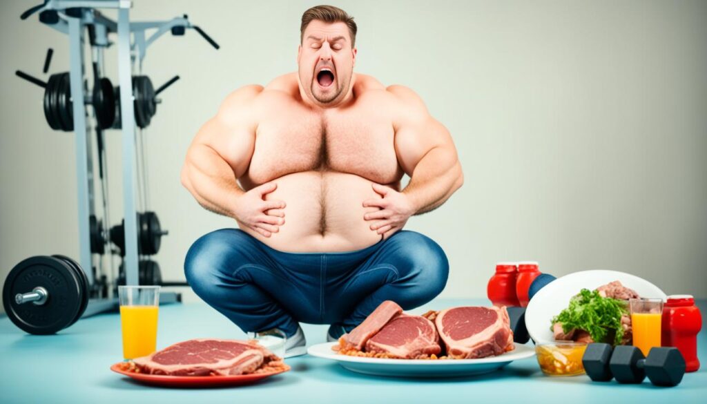 high-protein diet weight gain