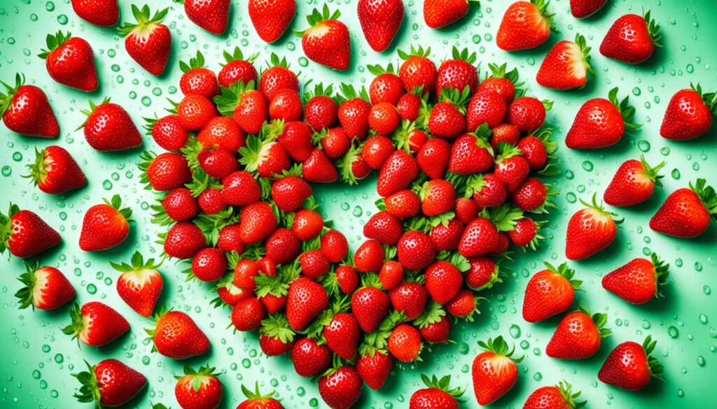 strawberry heart health