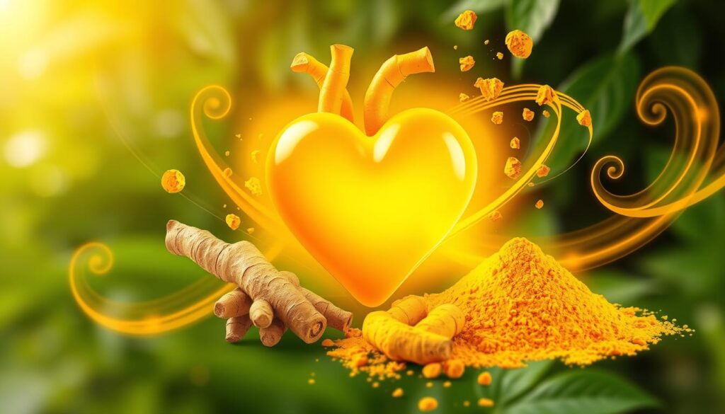 Curcumin heart health