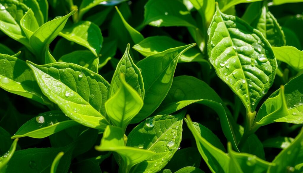 Green Tea Leaves