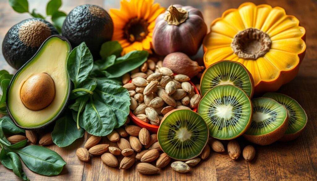 Vitamin E Rich Fruits and Vegetables