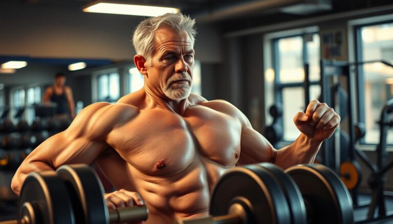 How to build muscle after 40