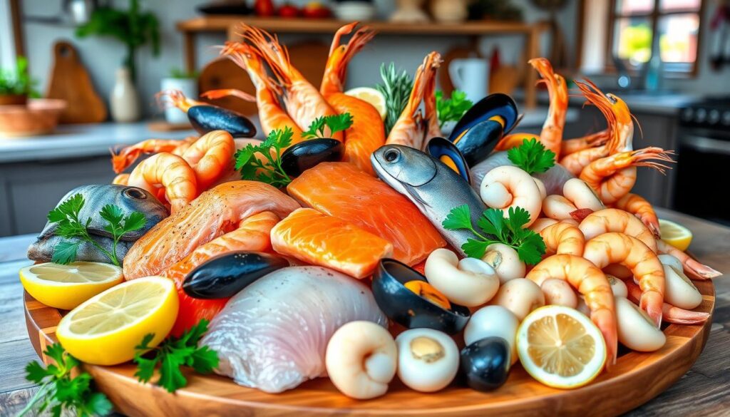 Seafood for lean muscle