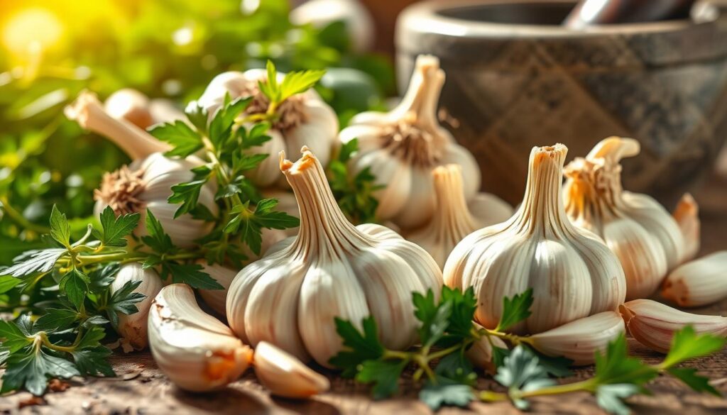 garlic as a medicinal herb