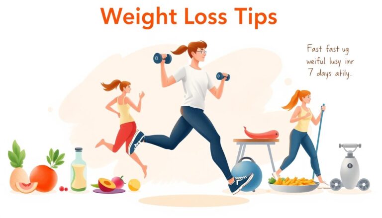 How can I lose 5 kg in 7 days?