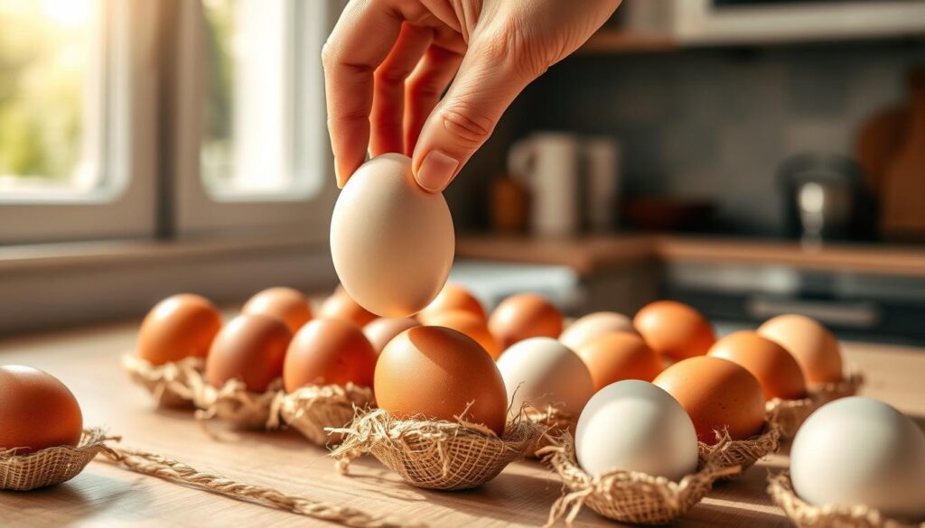 choosing high-quality eggs