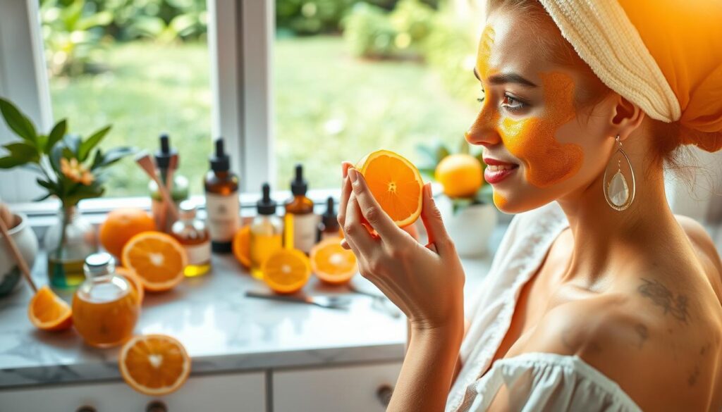 orange juice daily beauty regimen
