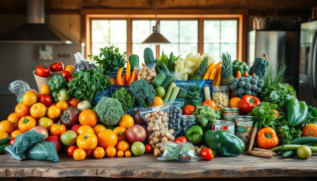 fruits and vegetables
