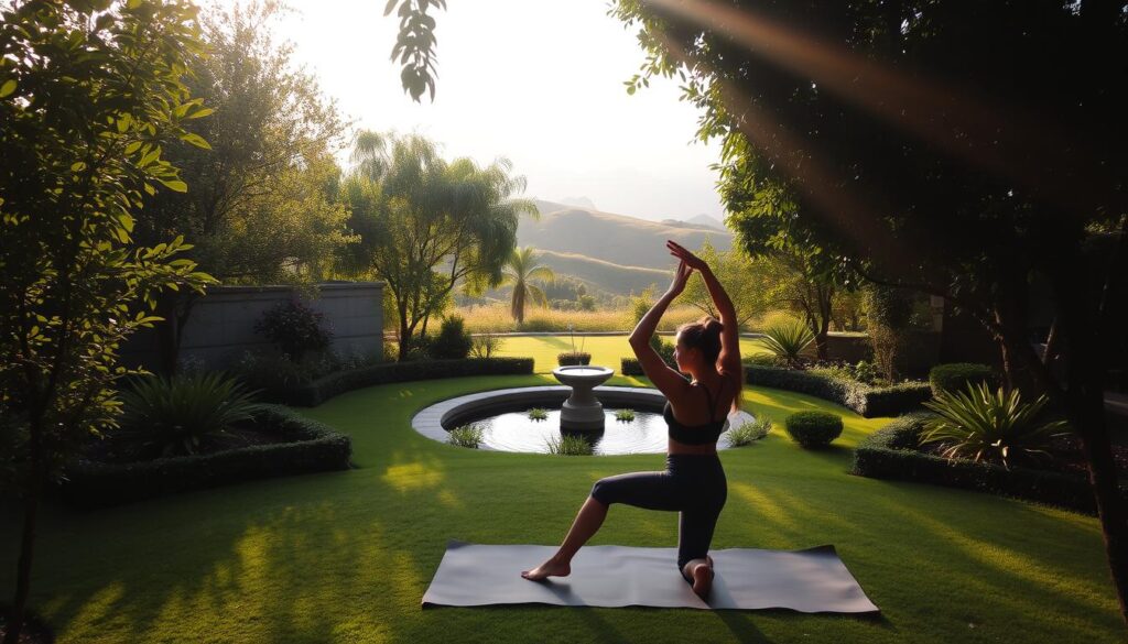 exercise and stress management routine