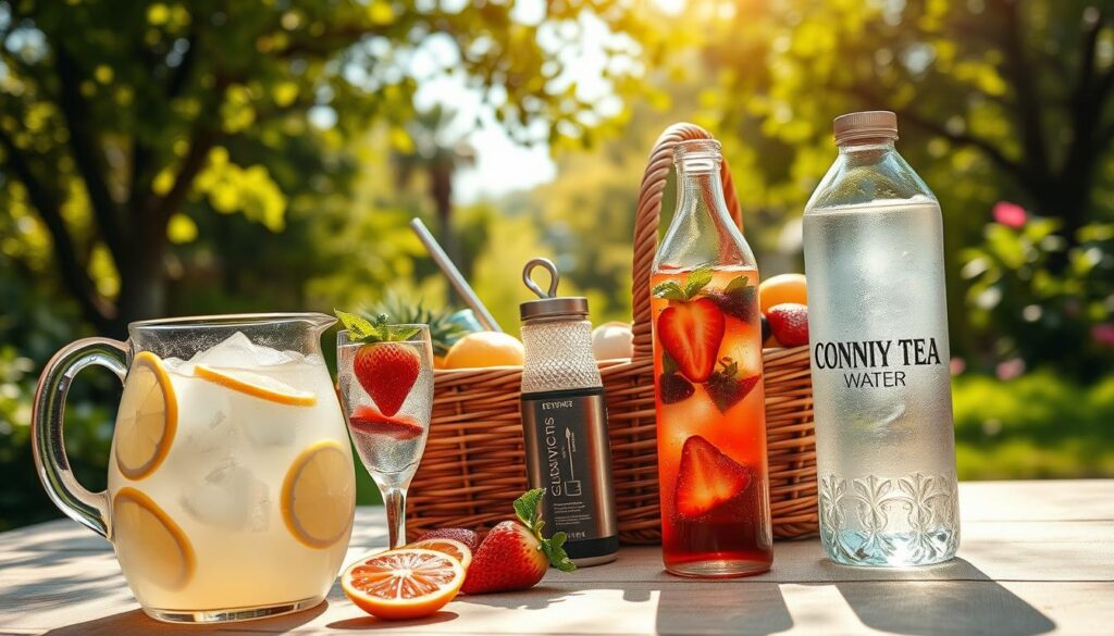 healthy summer hydration beverages