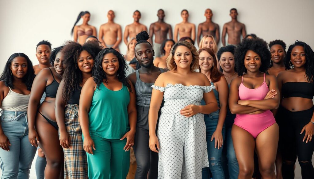 lack of diversity in body representation