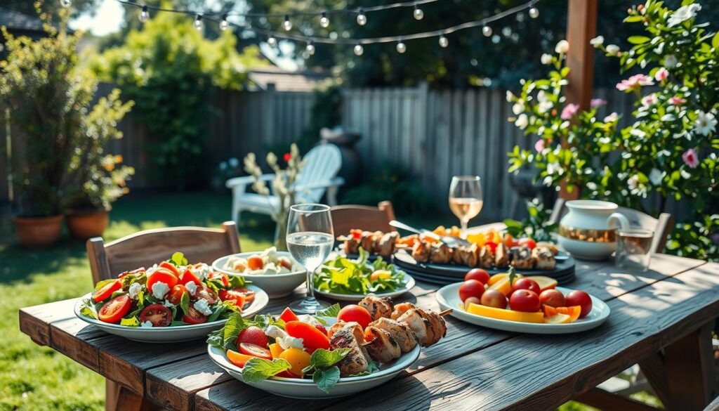 light summer recipes for outdoor dining safety