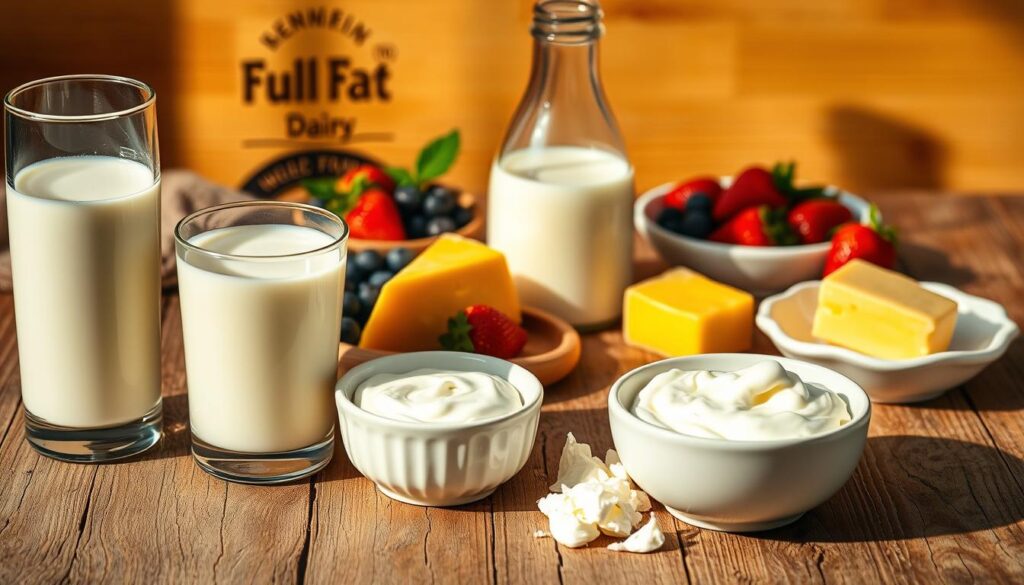 full-fat dairy for weight loss