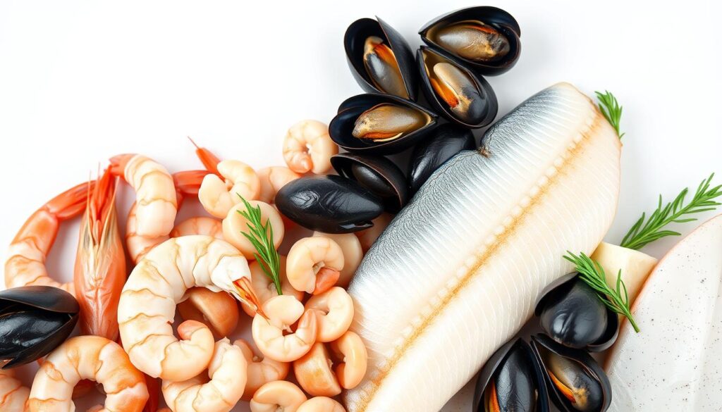 thiamine in seafood