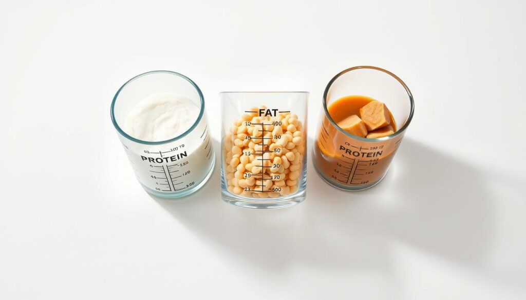 high-protein low-carb macronutrient balance comparison