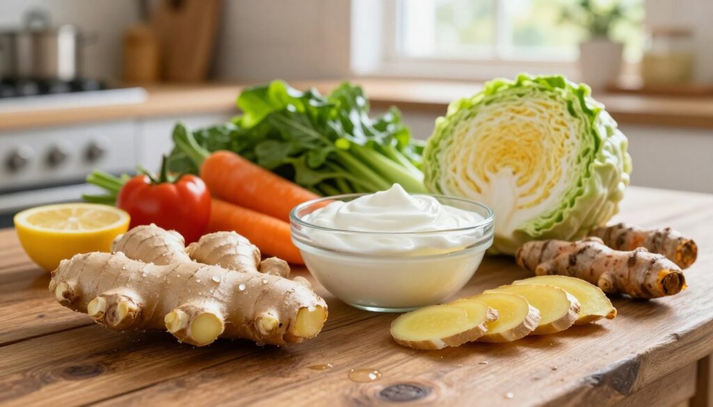 natural gut healing foods