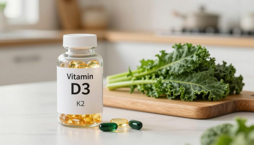 vitamin D3 and K2 supplement